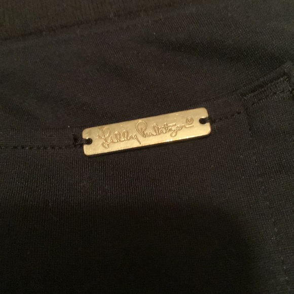 Lilly Pulitzer 28" Mia High-Rise Knit Legging Small Black - Picture 6 of 14